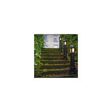 Decorative bollard light in cast iron