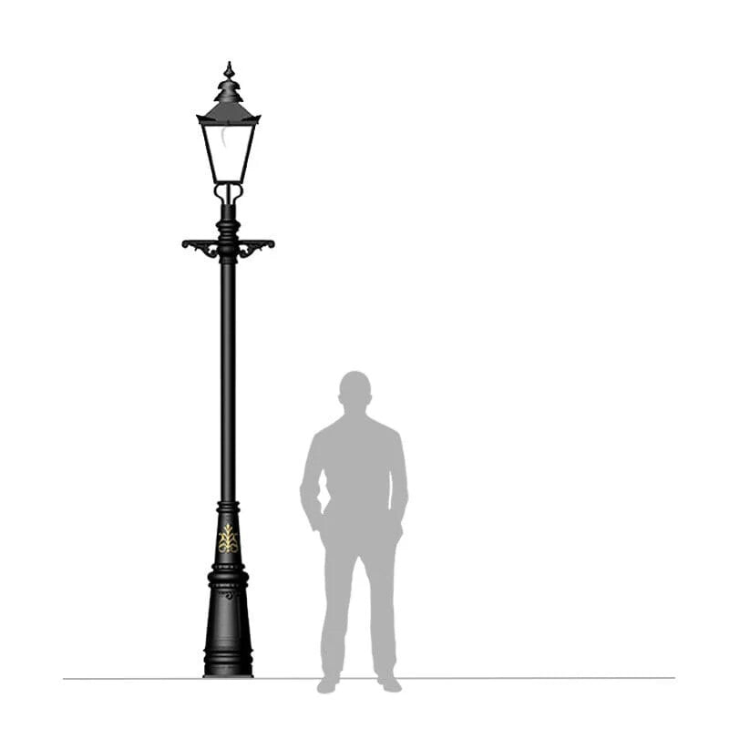 Victorian Traditional Cast Iron Lamp Post 3.5M