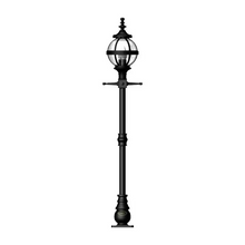 Victorian Globe Lamp Post In Cast Iron 1.4M