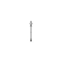 Victorian globe lamp post in cast iron 2.7m