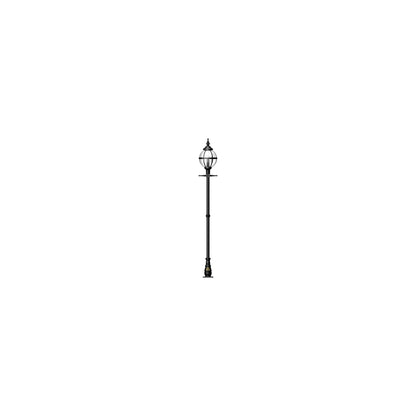 Victorian globe lamp post in cast iron 2.7m