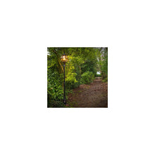 Victorian globe lamp post in cast iron 2.7m