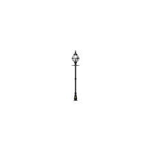 Victorian globe lamp post in cast iron 2.5m