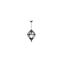 Victorian globe hanging light with chain 0.65m