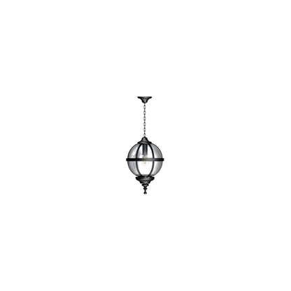 Victorian globe hanging light with chain 0.65m