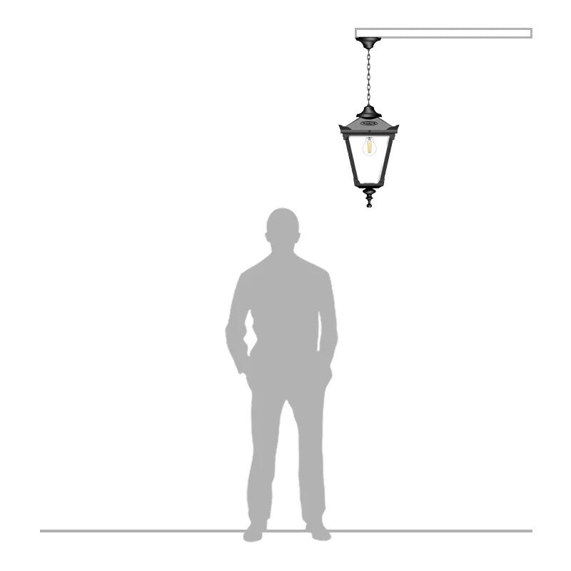Harte Traditional Outdoor Ceiling Lantern