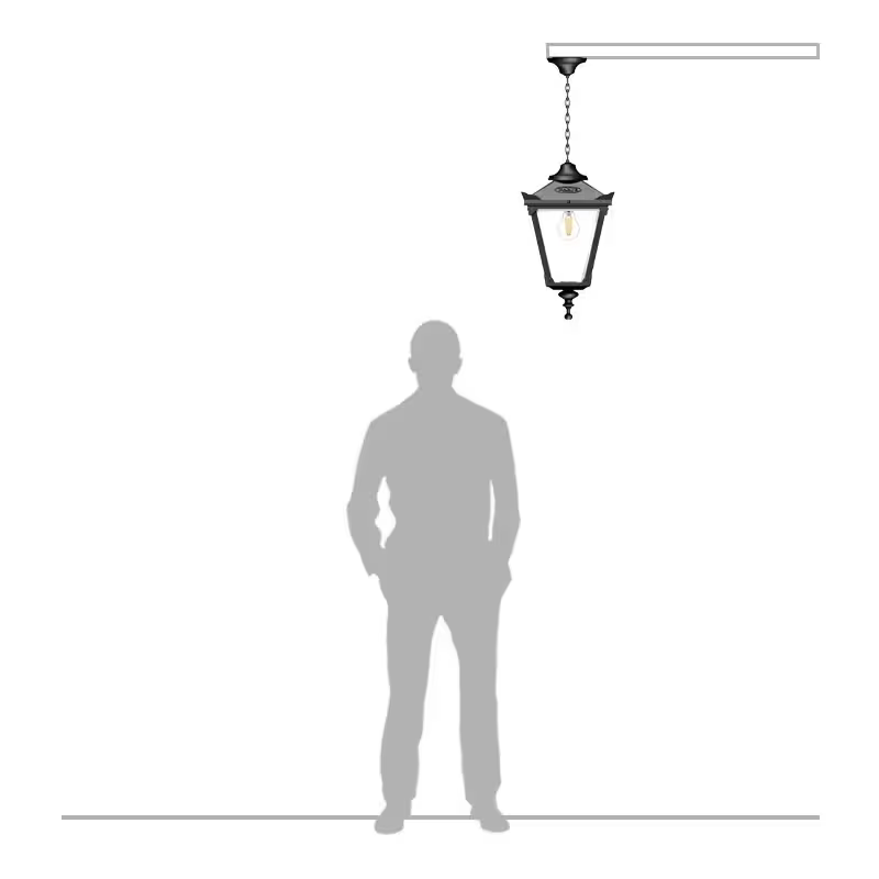 Victorian Traditional Hanging Lantern 0.6M