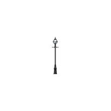 Victorian style globe lamp post in cast iron 3m