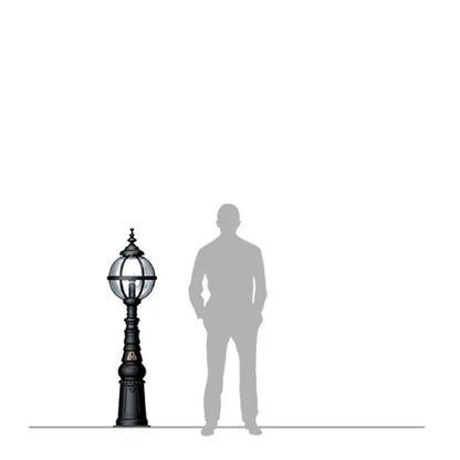 Harte Manor Heritage Outdoor Post Light