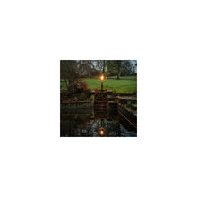 Classic railway style pedestal light in cast iron and steel 1.21m
