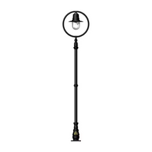 Classic Railway Style Lamp Post In Cast Iron And Steel 2.73M