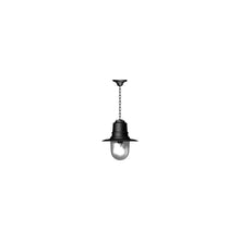 Classic railway style hanging light with chain 0.33m