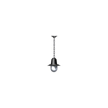 Copper railway style hanging light with chain 0.21m