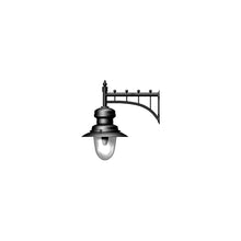 Large classical railway style wall light 0.8m