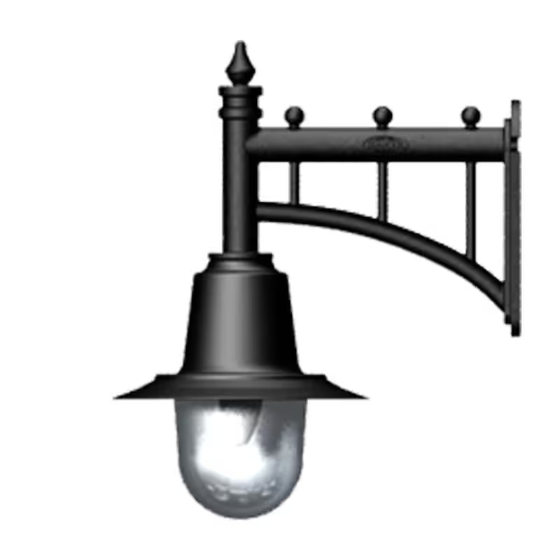 Railway Style Wall Light 0.37M