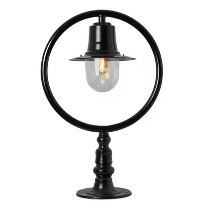 Classic Railway Style Pier Light For Flat Pier Caps 0.89M