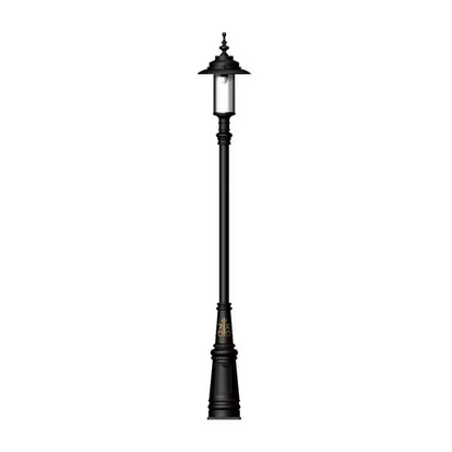 Georgian Style Lamp Post In Cast Iron And Steel 3.5M