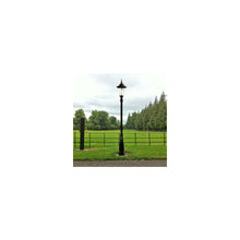Georgian style lamp post in cast iron and steel 3.5m