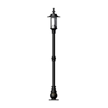 Georgian style lamp post in cast iron and steel 1.39m