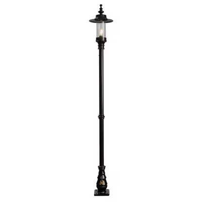 Georgian Style Lamp Post In Cast Iron And Steel 2.55M