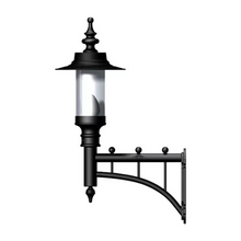 Georgian Style Wall Light In Cast Iron And Steel 0.94M
