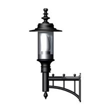 Georgian Style Wall Light In Cast Iron And Steel 0.58M