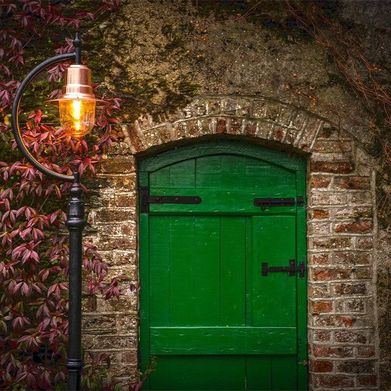 Harte Goose Neck Outdoor Post