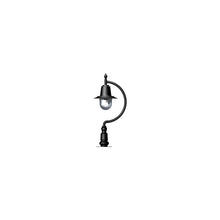 Vintage tear drop pier light in cast iron and steel 0.58m