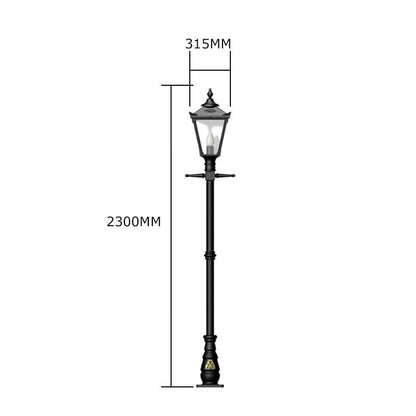 Harte Traditional Outdoor Post Light