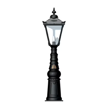 Victorian Traditional Cast Iron Pedestal Light 1.54M