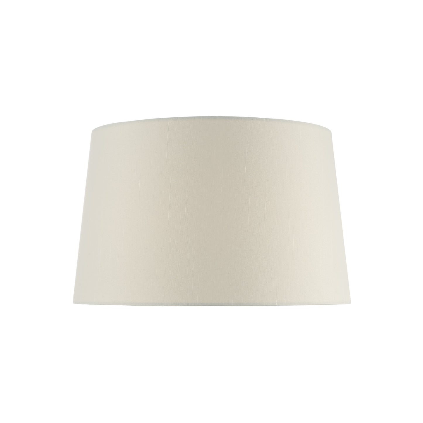 Iffley Faux Silk Tapered Drum Shade in Ivory