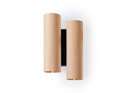 LZF Black Note Duplet Wall Light