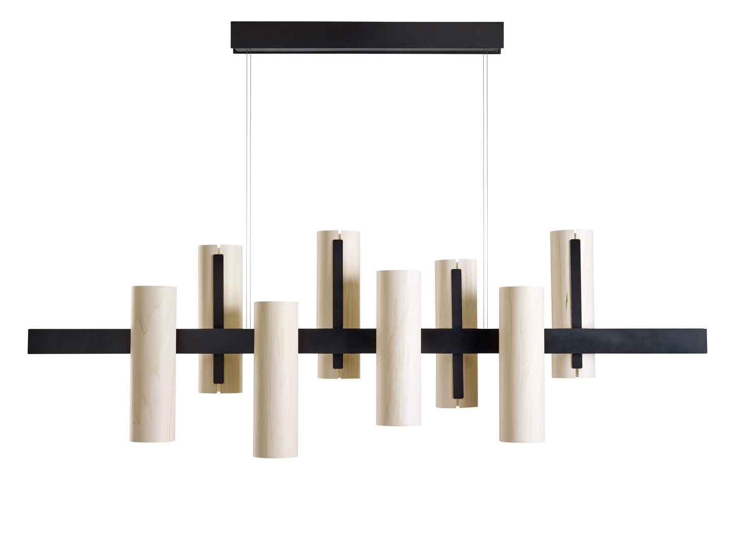 Black Note Keys LED Pendant