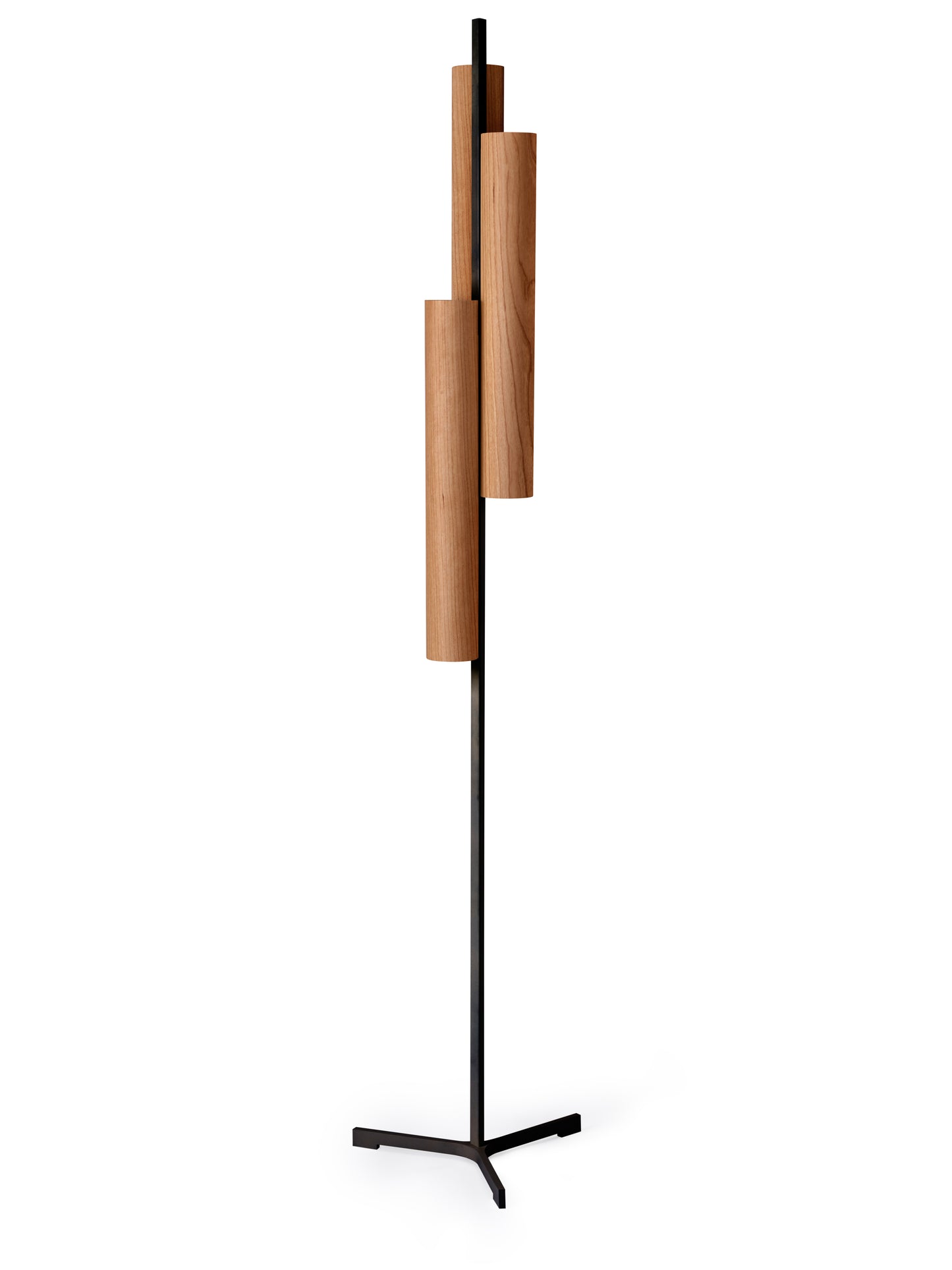 Black Note Triplet LED Floor Lamp