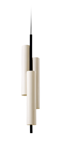 Black Note Triplet LED Pendant