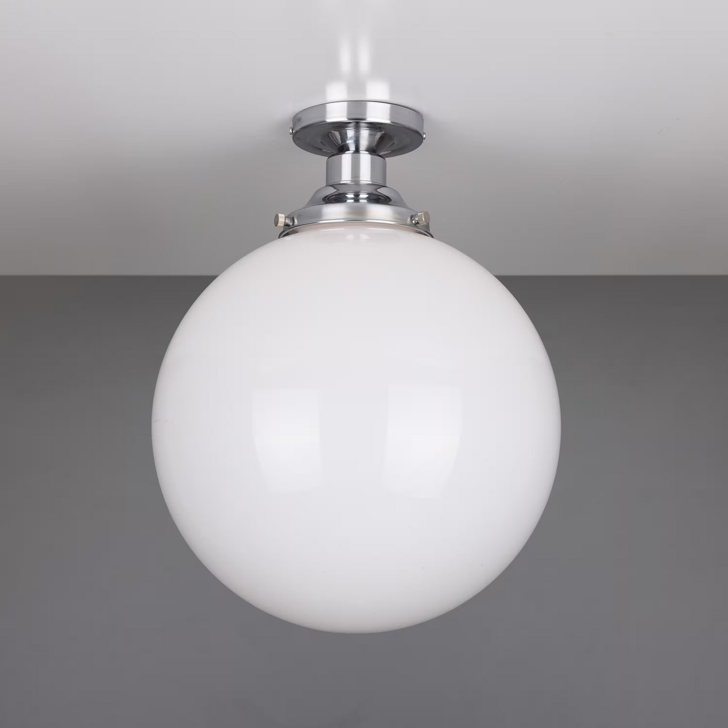 Yerevan Opal Glass Flush Ceiling Light