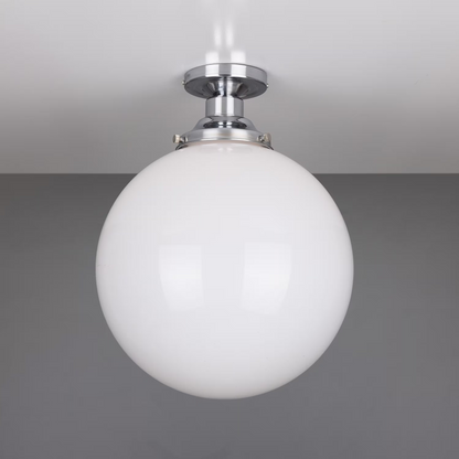 Yerevan Opal Glass Flush Ceiling Light