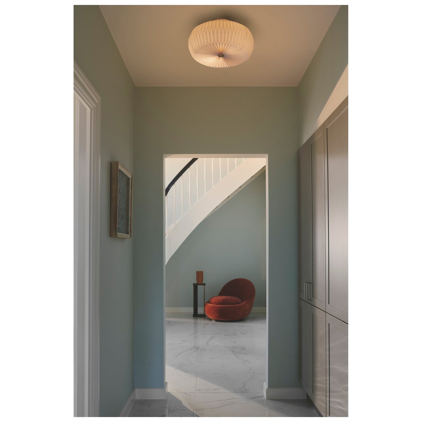 Belloy 40 Ceiling Light in White