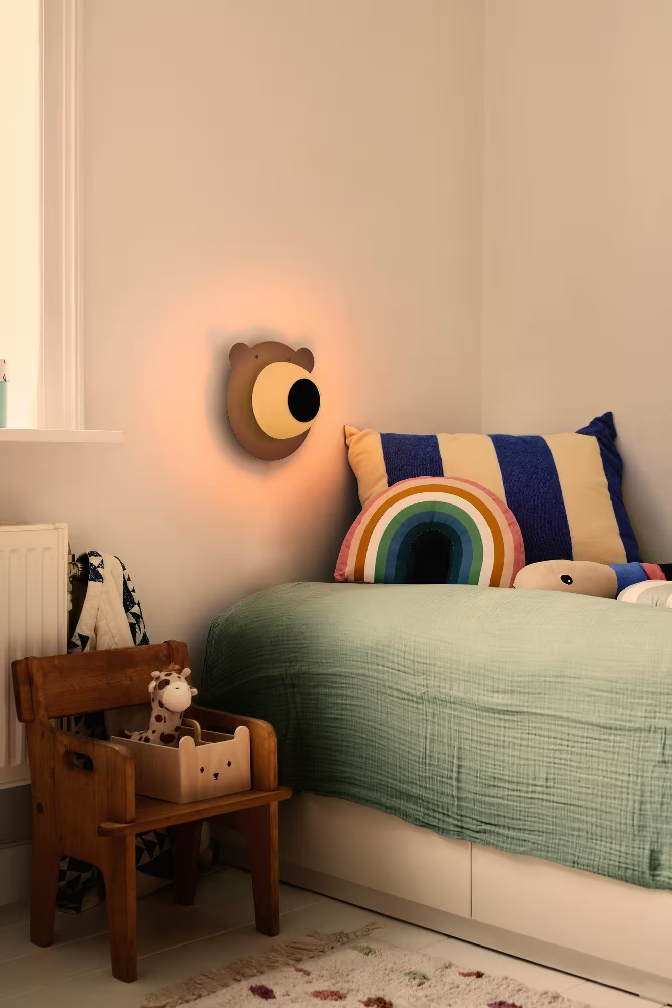 Bruna Bear Wall Light