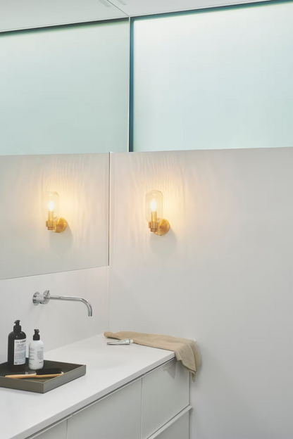 Tutan Wall Light in Brass