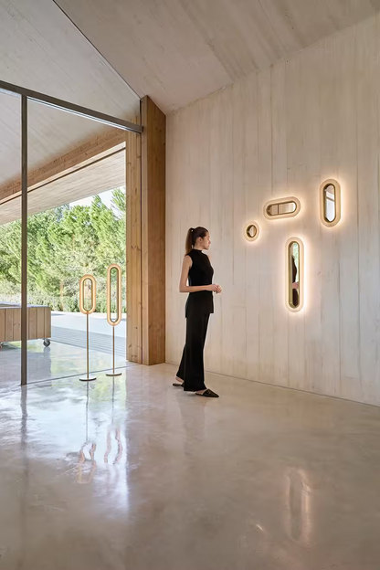 Lens Superoval LED Wall Light