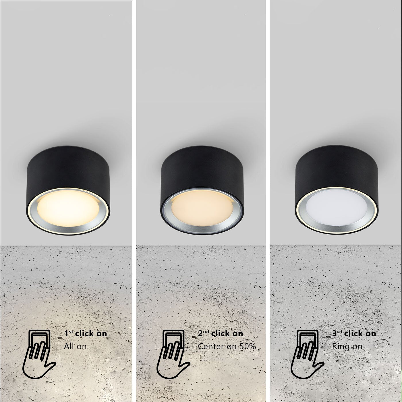 Nordlux Fallon Surface Downlight