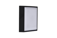 Oliver Square Wall Light in Black
