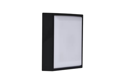 Oliver Square Wall Light in Black
