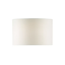 Pyramid 46cm Linen Drum Shade in White