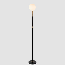 Poise Adjustable Floor Lamp with Sphere V LED bulb