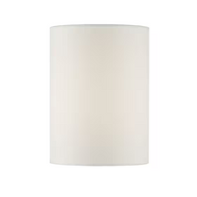 Tuscan 13cm Cotton Cylinder Shade in Ivory