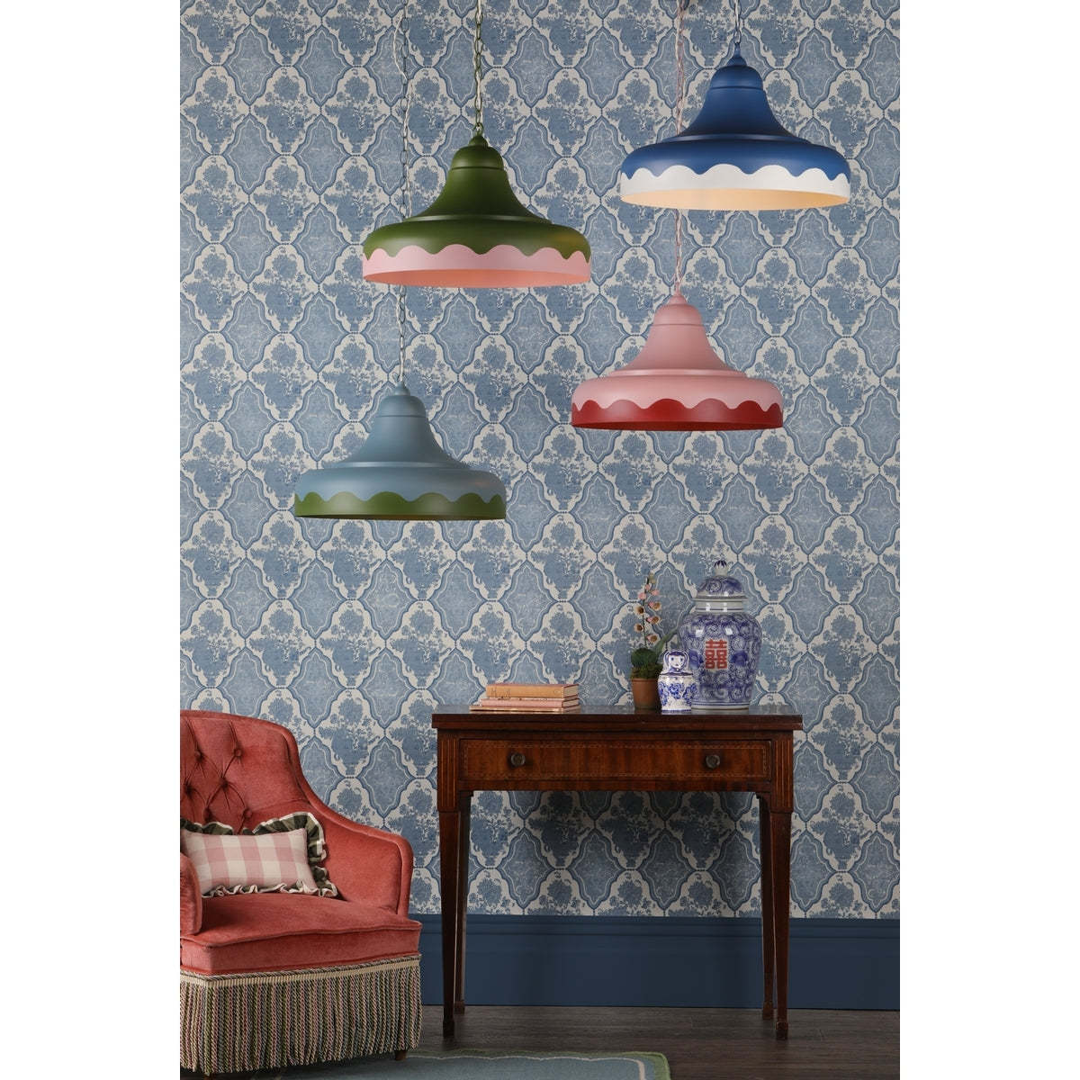 David Hunt Lighting Scallop Pendant