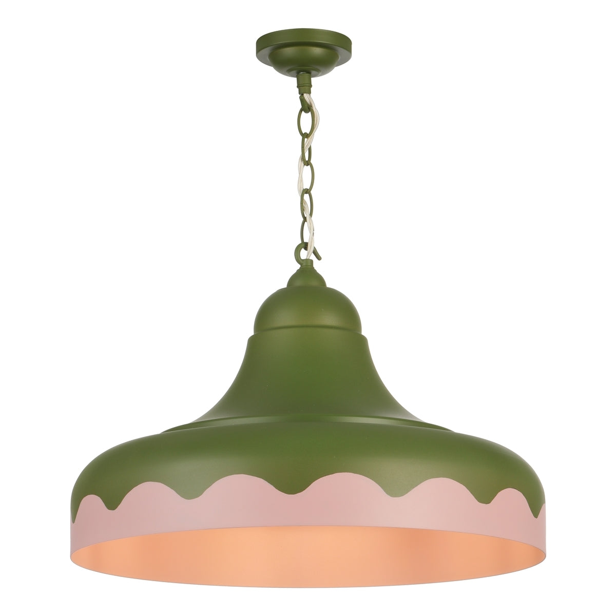 David Hunt Lighting Scallop Pendant