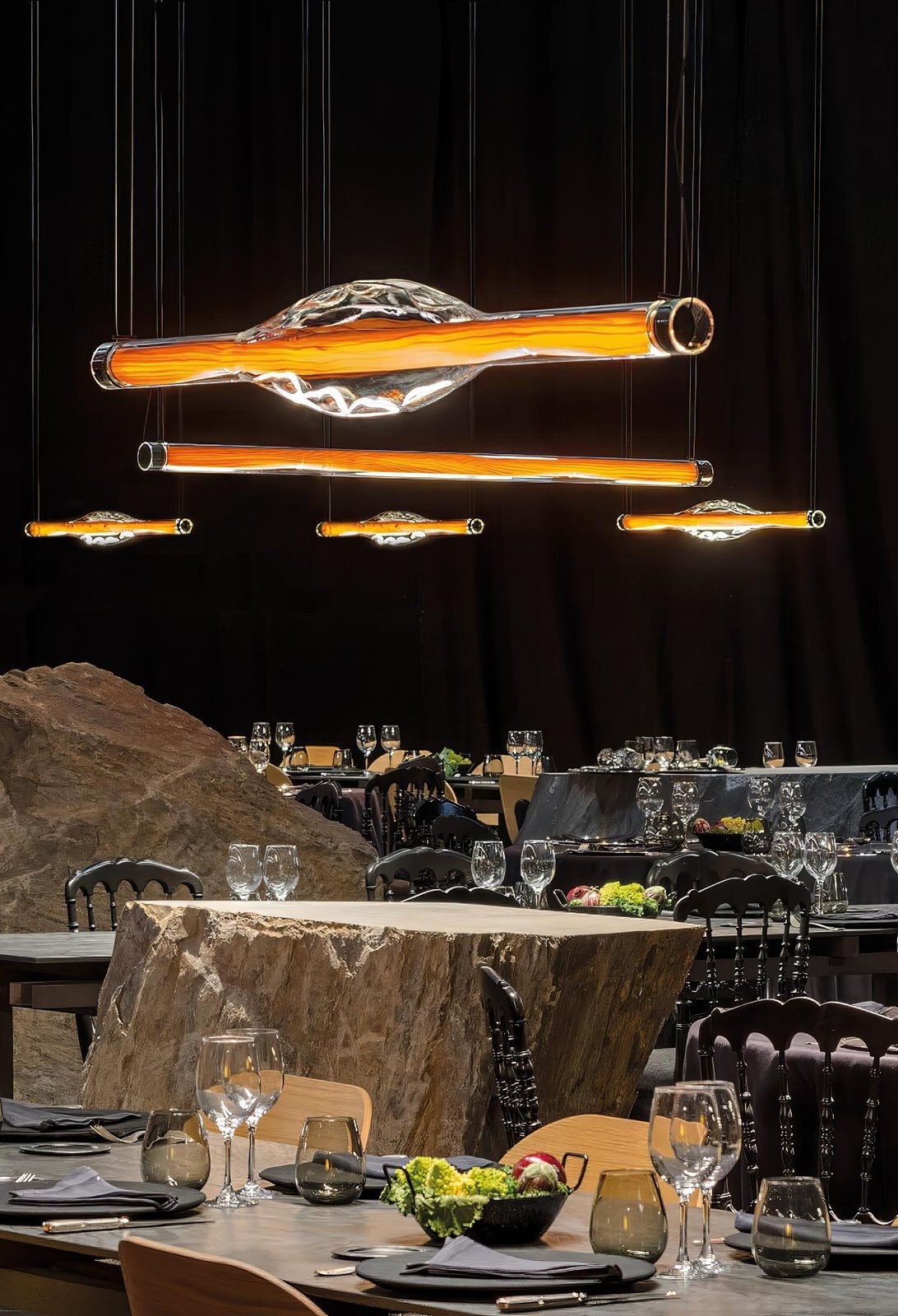Dune 120 Horizontal LED Pendant